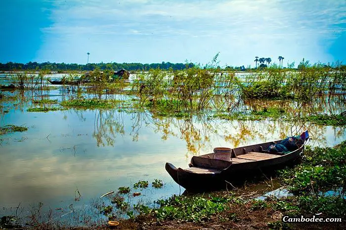 Tonlé Sap en saison des pluies