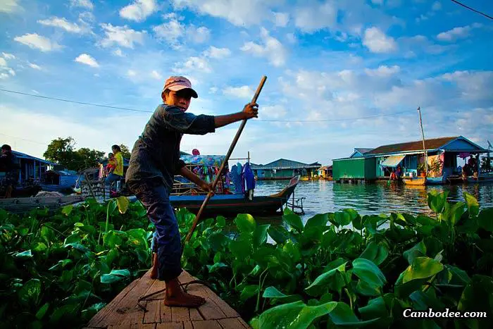 Kompong Luong, le village flottant