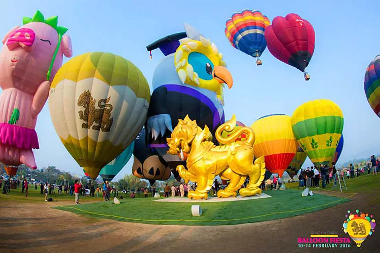 chiang rai balloon fiesta