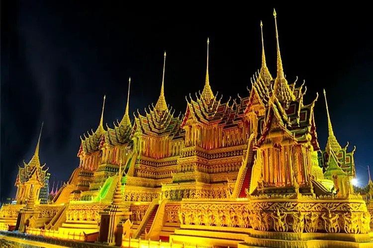 sakhon nakhon wax castle festival