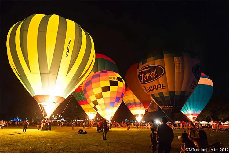 thailand international balloon festival