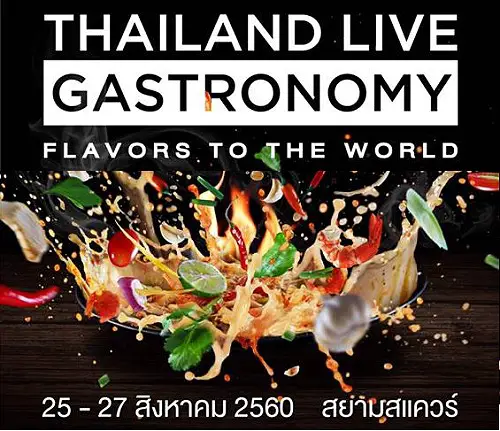 thailand live gastronomy: flavours to the world