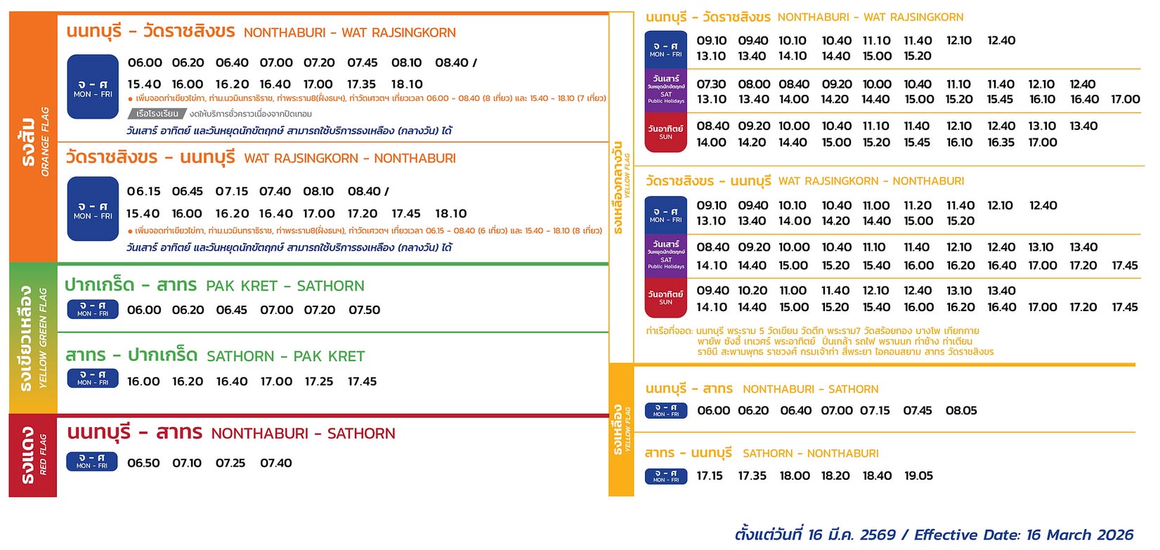 services chao phraya express bangkok