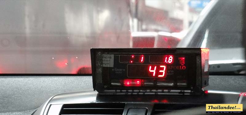 taxi meter bangkok
