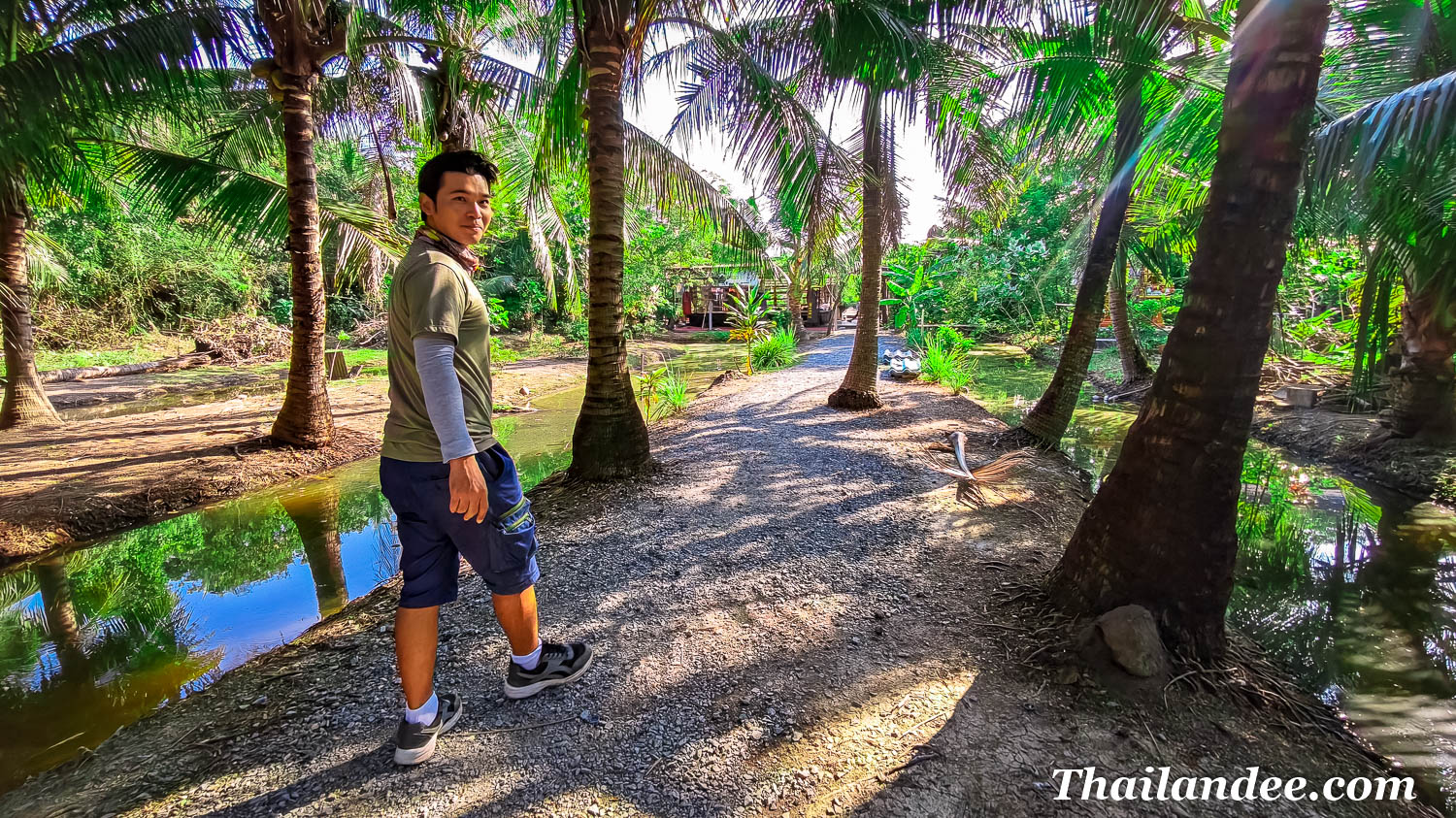 bicycle tour in bang krachao with a local  guide