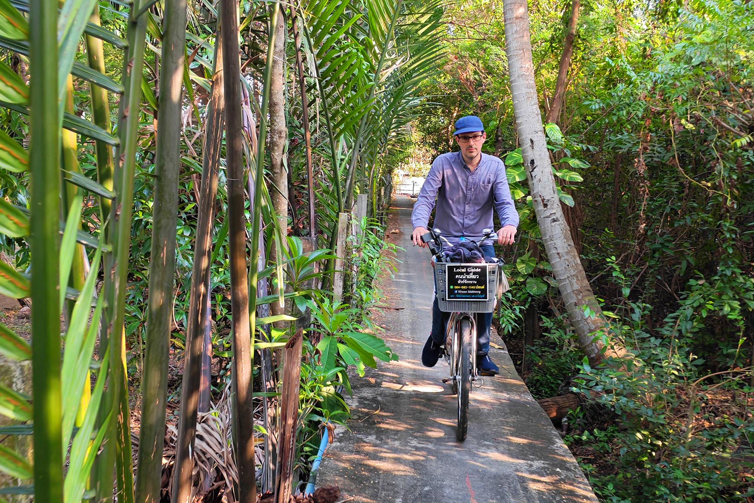 bicycle tour in bang krachao with a local  guide