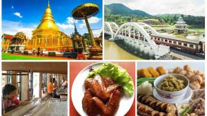 Lamphun from Chiang Mai: 1,200 yrs Temple, Enjoy Local Food & Fish feeding Chiang Mai