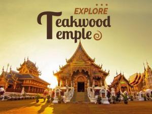 Chiang Mai Tour: Teakwood Temple, Sticky Waterfall & Mae Ngat Dam  Chiang Mai