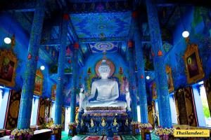 Wat Rong Suea Ten - Blue Temple
