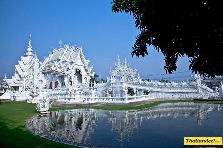 White Temple or Wat Rong Khun Chiang Rai